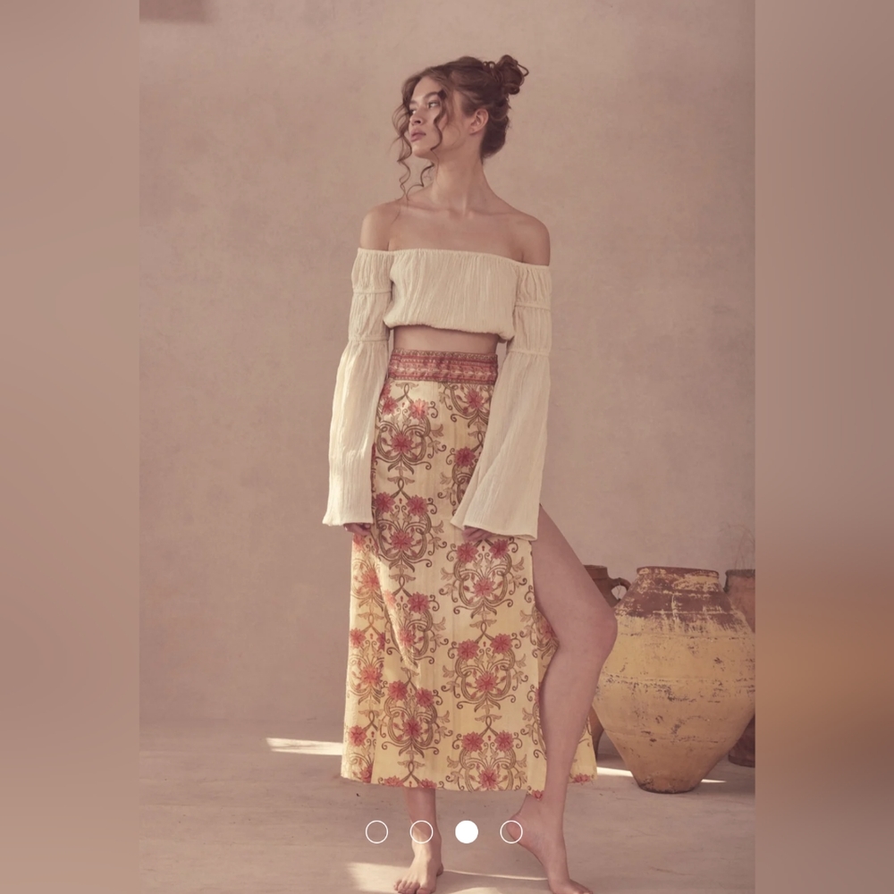 Savannah Morrow Ahimsa Skirt Orla XS 100% Silk